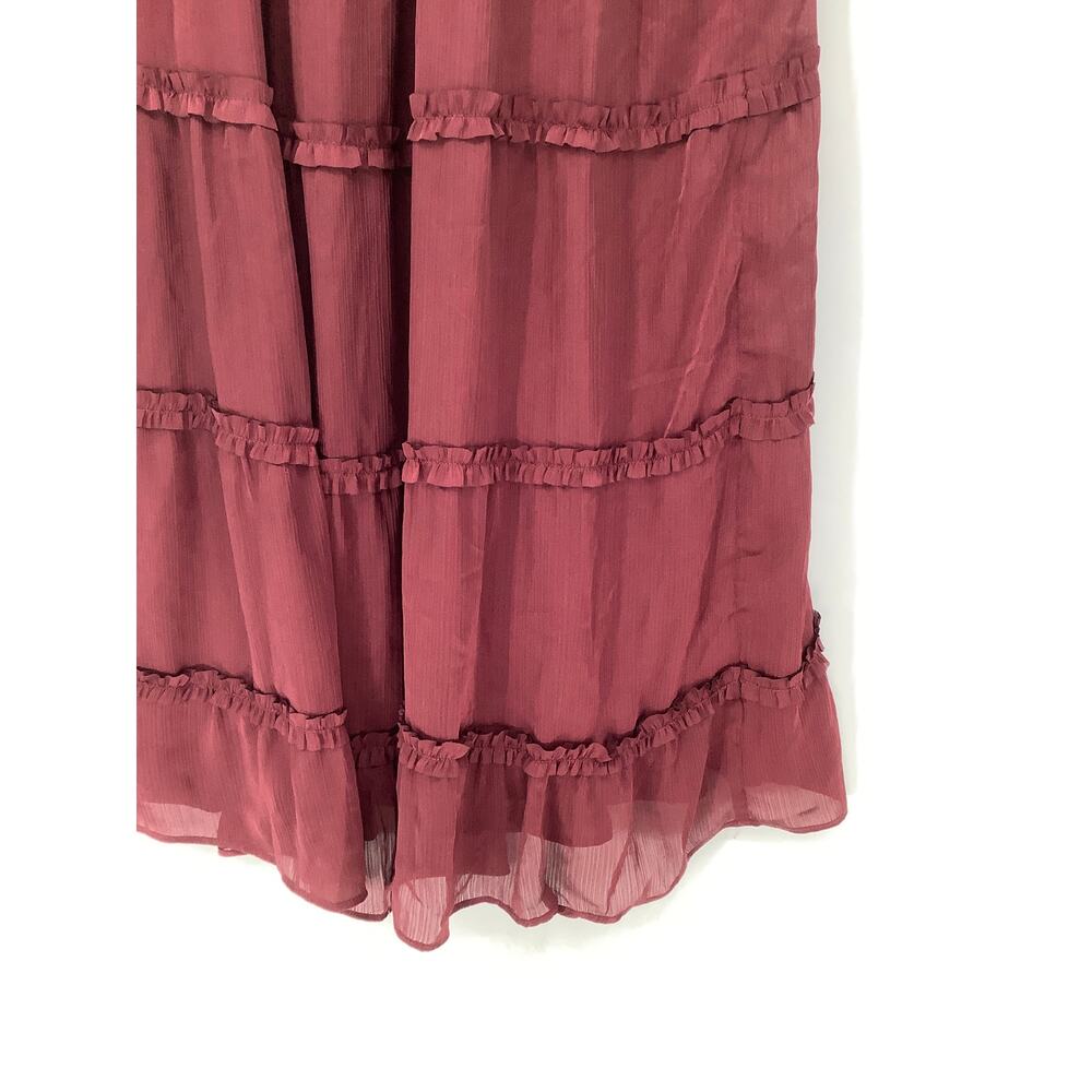 CeCe Burgundy Maxi Dress - Picture 5 of 10